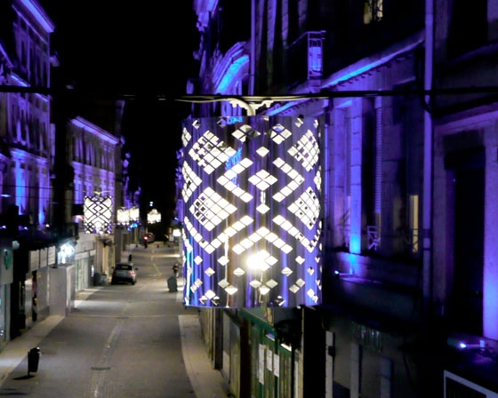 Mise en lumière de la rue de la République – St Chamond