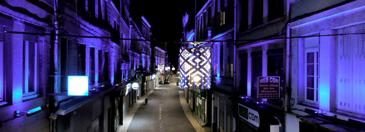 Mise en lumière de la rue de la République – St Chamond